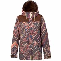 Burton Fremont Jacket - Women's - Wander Quilt / Brown Leather