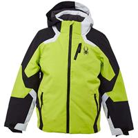 Spyder Leader Jacket - Boy's - Sharp Lime