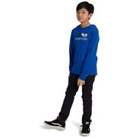 Burton Ripton Hooded Long Sleeve T-Shirt - Youth - Lapis Blue