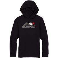 Burton Ripton Hooded Long Sleeve T-Shirt - Youth - True Black