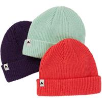 Burton DND Beanie 3-Pack - Youth - Parachute Purple / Faded Jade / Hibiscus Pink