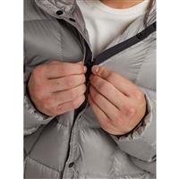 Burton Evergreen Snap Hooded Jacket - Men's - Iron Gray