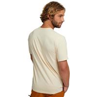 Burton Gramercy Short Sleeve T-Shirt - Men's - Crème Brûlée