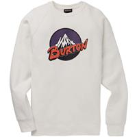 Burton Retro Mountain Crew Sweatshirt - Men's - Stout White