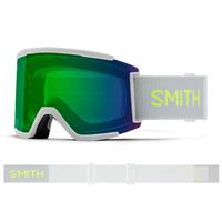 Smith Squad XL Goggle - Sport White Frame w/ CP Everyday Green Mirror + CP Storm Rose Flash lenses (M0067530U99)