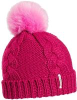 Turtle Faux Fur Lizzy Beanie - Youth - Positively Pink