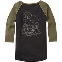 Burton Caratunk Raglan Sleeve T-Shirt - Women's - Phantom / Martini Olive