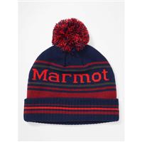 Marmot Retro Pom Hat - Arctic Navy / Brick