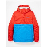Marmot PreCip Eco Anorak - Men's - Victory Red / Clear Blue
