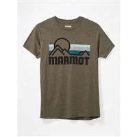 Marmot Marmot Coastal Tee SS - Men's - Dark Olive Heather