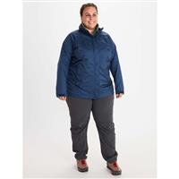 Marmot PreCip Eco Jacket - Women's (Plus Size) - Arctic Navy
