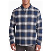 Kuhl Law Flannel LS Shirt - Men's - Blue Gravel