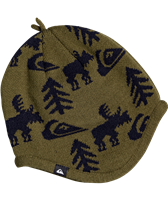 Quiksilver Toddler Cookie Beanie - Boy's - Military Olive (CQW0)