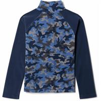 Columbia Glacial III Fleece Printed Half Zip - Boy's - Night Tide Trad