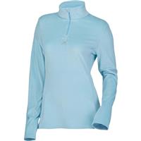 Spyder Shimmer Bug Zip T-Neck - Women's - Frost