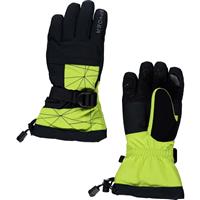Spyder Overweb Ski Glove - Boy's - Sharp Lime