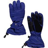Spyder Synthesis Ski Glove - Girl's - Sparkle Blue My Mind