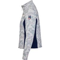 Spyder USST Encore Full Zip Fleece Jacket - Women's - Snow Camo