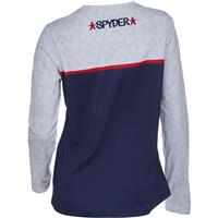 Spyder USA Snow Crew Long Sleeve Top - Women's - White