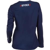 Spyder USA Snow Crew Long Sleeve Top - Women's - Indigo