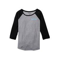 Burton Tuplin Raglan T-Shirt - Women's - Gray Heather / True Black