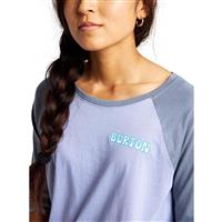 Burton Tuplin Raglan T-Shirt - Women's - Foxglove Violet / Folkstone Gray
