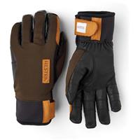 Hestra Ergo Grip Active Wool Terry - 5 Finger Glove - Dark Forest / Black (861100)