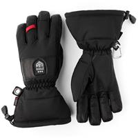 Hestra Power Heater Gauntlet - 5 Finger Glove - Black / Black (100100)