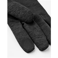 Hestra Tactility Heat Liner- 5 Finger Glove - Charocoal (390)