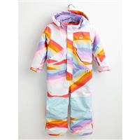 Burton One Piece Toddler Snow Suit - Stout White Rainbow Mashup