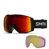 Smith I/O Goggle - Black Frame w/ CP Sun Red Mirror + CP Storm Yellow Flash Lenses (M006382QJ996K)
