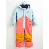 Burton One Piece Toddler Snow Suit - Crystal Blue / Georgia Peach