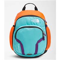 The North Face Sprout Backpack - Youth - Power Orange / Transantarctic Blue / Gravity Purple