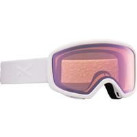 Anon Deringer Goggles + Bonus Lens - White Frame w/ Perceive Cloudy Pink + Amber Lenses (18543103-100)