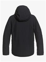 Quiksilver Mission Solid Jacket - Boy's - True Black (KVJ0)