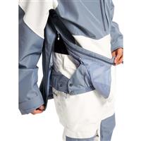 Burton GORE-TEX Pillowline Anorak 2L Jacket - Men's - Stout White / Folkstone Gray