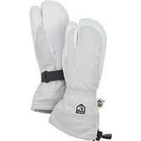 Hestra Heli Ski Glove (3 Finger) - Women's - Pale Grey / Offwhite (310)