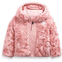 The North Face Infant Reversible Mossbud Swirl Hooded Jacket - Peach Pink