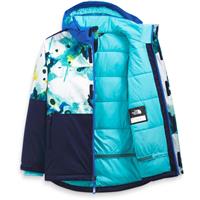 The North Face Freedom Extreme Insulated Jacket - Boy's - Transantarctic Blue Synapse Print