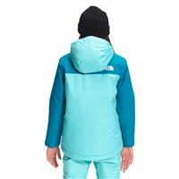 The North Face Youth Snowquest Plus Jacket - Green/Lava - Grow