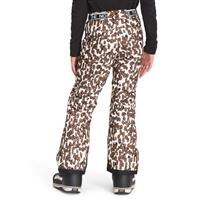 The North Face Freedom Insulated Pant - Girl's - Pinecone Brown Leopard Print