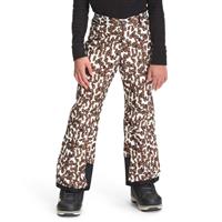 The North Face Freedom Insulated Pant - Girl's - Pinecone Brown Leopard Print
