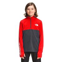 The North Face Reactor Thermal 1/4 Zip - Boy's - Fiery Red