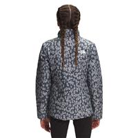 The North Face Printed Reversible Mossbud Swirl Jacket - Girl's - Vanadis Grey Leopard Print