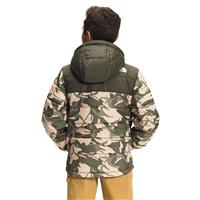 The North Face Printed Reversible Mount Chimborazo Hooded Jacket - Boy's - New Taupe Green Explorer Camo Print