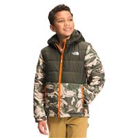 The North Face Printed Reversible Mount Chimborazo Hooded Jacket - Boy&#39;s