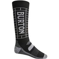 Burton Performance Midweight Sock - Men's - True Black Performer Plaid