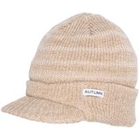 Autumn Visor Beanie - Oatmeal