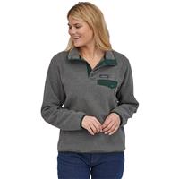 Patagonia Lightweight Synchilla Snap-T Pullover - Women's - Nickel with Northern Green (NNOG)