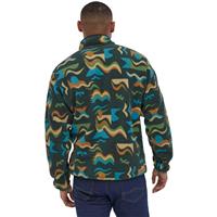 Patagonia Lightweight Synchilla Snap-T Pullover - Men's - Arctic Collage / Northern Green (ACGR)